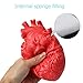 ONEDONE Fake Bloody Heart Body Organ Parts Halloween Horror Props Haunted House Party Decor for Adults