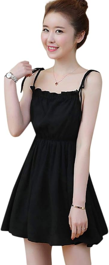 Plus Nao プラスナオ ワンピース キャミソールワンピース ミニワンピース レディース ノースリーブ 袖なし ショート丈 フレア プリーツ 肩 M ワンピース チュニック 通販 Amazon