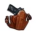 Front Line Tuckable Open Top Leather Holster (Brown)