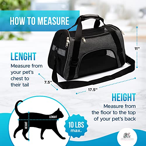 Dog Carrier & Pet Carrier Durable, Waterproof Dog Carriers for Small