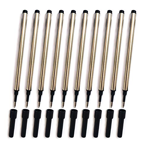 Gullor 7032 Rollerball Pen Schwarz Mit Gold – Elegant, Schreibt Smooth & Nachfüllbar