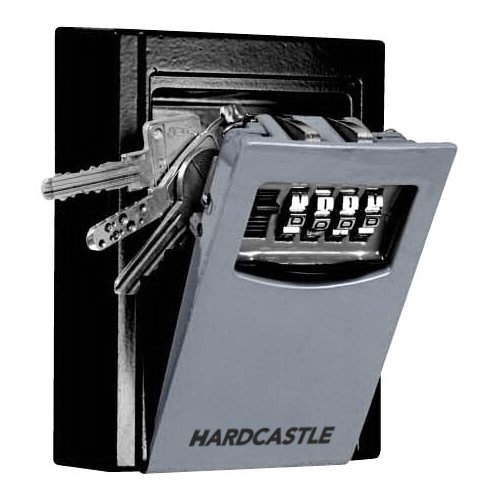 title=Hardcastle Cassaforte portachiavi in acciaio per installazione a parete con
