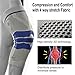 Professional Knee Brace Compression Sleeve - Best Knee Pads Knee Braces for Men Women, Medical Grade knee sleeves support for Meniscus Tear, Arthritis, Joint Pain Relief, Sports Injury Recovery