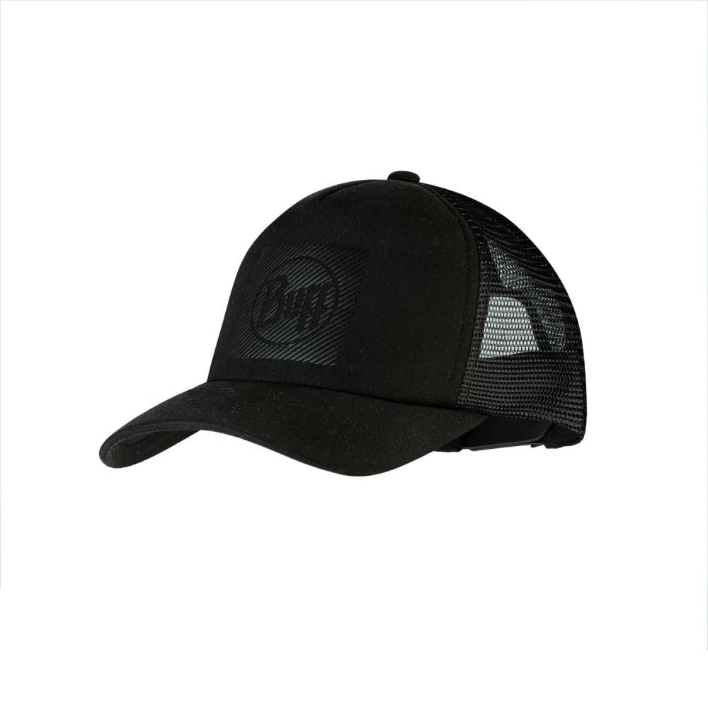 Buff Trucker Cap Black Unisex Youth — image 1