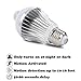 iThird E26 5W LED Motion Sensor Light Bulbs PIR Infrared Motion Detection Light Daylight Indoor/Outdoor Lighting Lamp for Porch Hallway Attic Garage 2 Pack