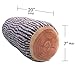 LARGEST LOG PILLOW!! Soft 3D Wood Log Decorative Throw Pillow for Home & Travel. Realistic Natural Wood Design. Great Sleeping Cushion for Bed, Sofa, Office, Chair, Car, Seat, or as an Armrest!