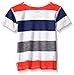 Splendid Boys' Striped Short Sleeve V-Neck Tee