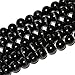 SHG Store 6mm Round Black Cat Eye Beads Strand 15 Inch Jewelry Handmade DIY Beads
