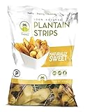 Artisan Tropic Plantain Strips - Your Tasty and Healthy Snack Alternative - Paleo, Gluten Free, Vegan, Non-GMO - Made With Sustainable Palm Oil and No Added Sugar (Sweet, 4.5 oz|2 pack)