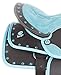 AceRugs Blue Western Saddle TACK Set Youth Kids Horse OR Pony Size Light Weight Synthetic Cordura TACK Set PAD Included (Blue, 12)thumb 4