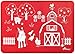 Brinware Placemat Set - Barnyard Friends