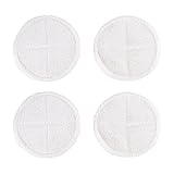 KEEPOW 4 Pack Soft Touch Mop Pads Replacement for Bissell Spinwave 2039A 2124 Powered Hard Floor Mop