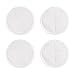 KEEPOW 4 Pack Soft Touch Mop Pads Replacement for Bissell Spinwave 2039A 2124 Powered Hard Floor Mop