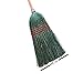 Tidy Tools Corn Broom with Wood Handle Light Duty, Indoor Outdoor Broom 5 Stitches, 54'' Overall Length, 7/8'' Wood Handle, and 9'' Broom Head Width