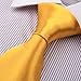 DAA3E01S Gold Solid Woven Microfiber Tie Italian Design Tie Factory For Presents By Dan Smith