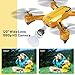 ScharkSpark Drone SS40 Drone with 1080P 120° FPV HD Camera/Video, RC Toy Quadcopter Equipped with G-Sensor Technology, Voice Command, Preset Flight Path Hover Technology