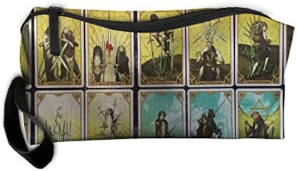Portable Travel Storage Bags Mysterious Tarot Clutch Wallets Pouch Coin Purse Zipper Holder Pencil Bag,kits Medicine And Makeup Bags
