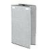 InterDesign Aldo Folding Laundry Clothes Hamper with Handles and Lid - Gray