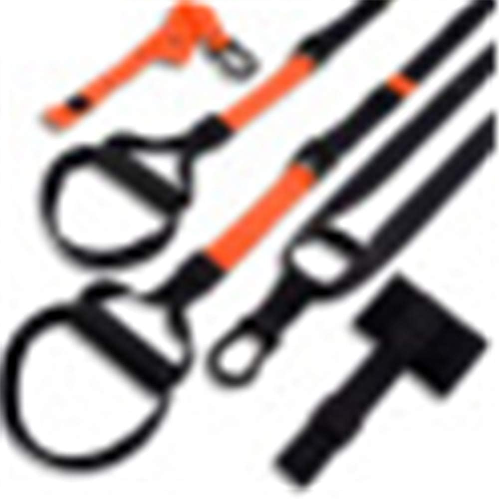 XYWY Sling trainer set with adjustable door anchor fitness home suspension – for travel and indoor and outdoor training