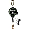 Frontline RPGC 30 Ft Cable Single Leg SRL with Steel Snap Hook End | Ergonomic Carry Handle & Tagline | High Strength, Corrosion-Resistant | 310 lbs Capacity | ANSI & OSHA Compliant