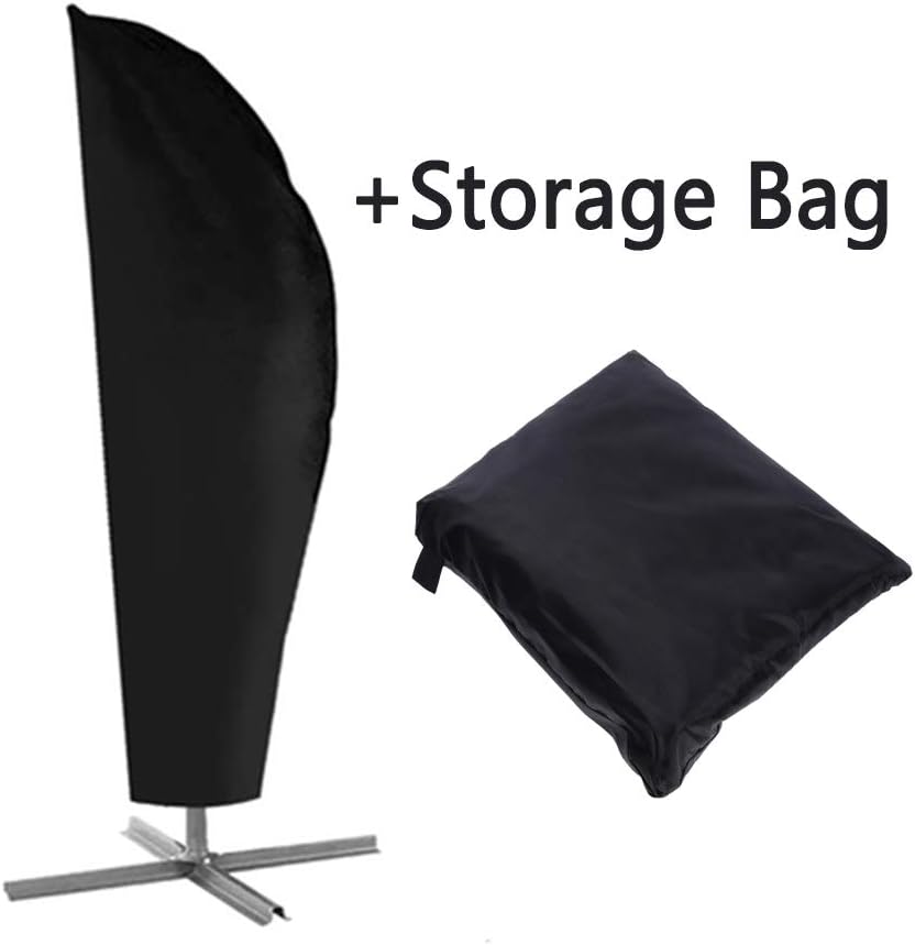 UPODA Patio Umbrella Cover, Waterproof Outdoor Umbrellas Cover Anti-UV Proof of Rain Wind Dust Umbrella Cover for 9ft to 11ft Outdoor Umbrellas with Zipper: Kitchen & Dining