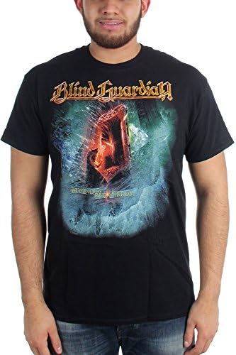 Blind Guardian - Mens Beyond the Red Mirror T-Shirt, Size: X-Large, Color: Black