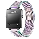 Oitom Replacement Band/Strap for Garmin VIVOACTIVE Smart Fitness Watch, Small,Large and Fitbit Tracker (Rainbow, Small)