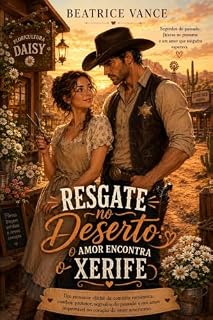 Livro Resgate no Deserto: O Amor Encontra o Xerife: Um romance clichê de comédia romântica, cowboy protetor, segredos do passado e um amor improvável no coração do oeste americano.