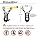 YZXLI Professional Outdoor Hunting Stainless Steel Slingshot (Slingshot)