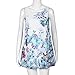 Hot Sale! Women Sleeveless Printed Mini Dress,Canserin Vintage Boho Summer Beach