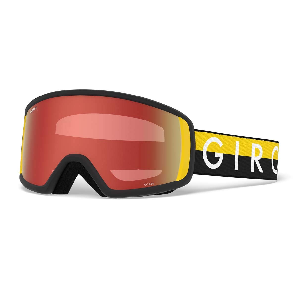 Giro Girrj Scan Snow Goggles - Black/Yellow Throwback As, Medium F