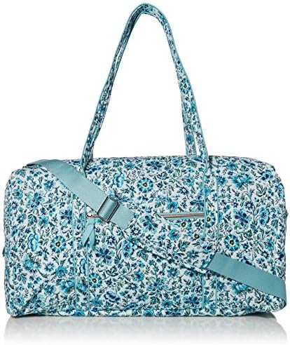 Vera Bradley Women's Signature Cotton Lay Flat Travel Duffle Bag 1 Vera Bradley Women's Signature Cotton Lay Flat Travel Duffle Bag