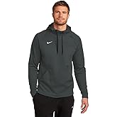 Nike MEN'S THERMA PULLOVER HOODIE (ANTHRACITE/WHITE, XXXX-Large)