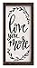 Brownlow Gifts Love You More Framed Linen Sign