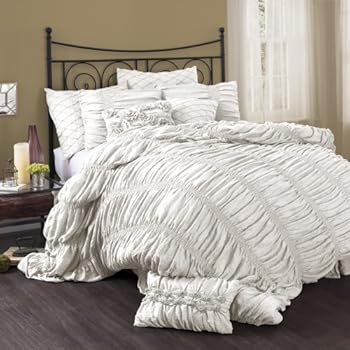 Amazon Com Lush Decor Venetian 4 Piece Comforter Set Queen