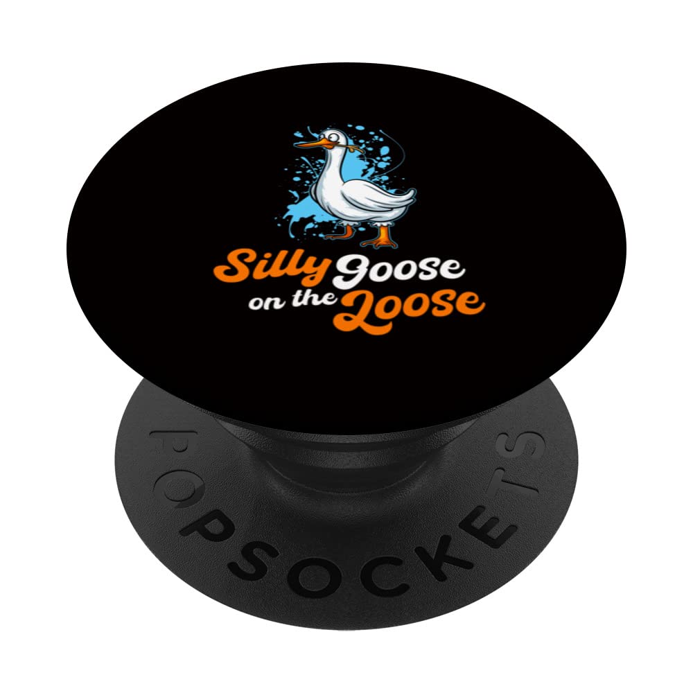 Silly Goose On The Loose PopSockets Swappable PopGrip