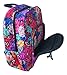 Vera Bradley Campus Backpack with Solid Color Interior (Updated Version) (Floral Fiesta with Black Interior)