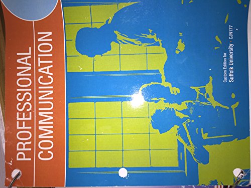 Professional Communication CJN177 Suffolk Edition