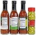 Trappey's Hot Sauces - Mexi-Pep, Red Devil, Louisiana (6 Oz Ea) and Peppers in Vinegar (4.5 Oz) - 4 Pack Variety