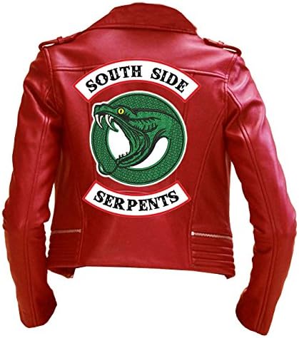 Southside Serpents Jacket Riverdale Madelaine Petsch Cheryl Blossom Women Red Jacket