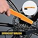 Bike Cleaning Brush Tool Kit Set (Chain Cleaning Brush Set)