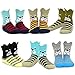 TeeHee Little Boys and Toddlers Casual Sports Novelty Cotton Crew Socks 18 Pair Pack Gift Box (3-5 Years, Dog and Gentle)