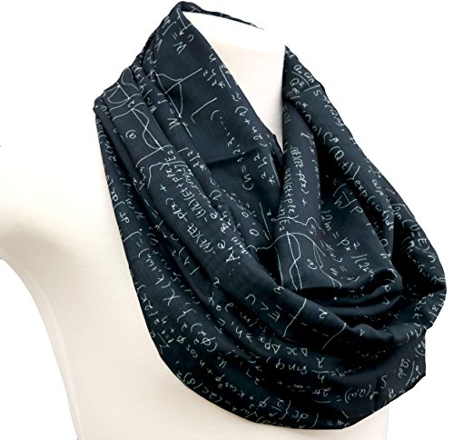Mathematics-infinity-scarf-for-engineers-teachers-nerds-algebra-Math-birthday-gift-for-her-geeky-student