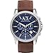 Armani Exchange Ax2501 Chronograph Brown Leather Watch Watch For Men