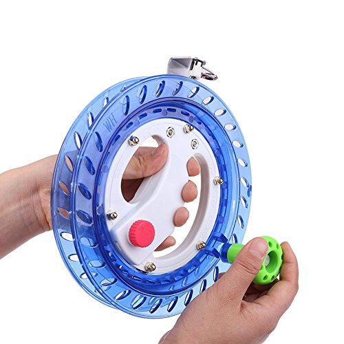 ttnight Kite Reel Line Winder, Beach Kite Wheel Winder Ball Bearing Reel Grip Handle Tool Line Accessories