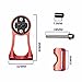 WEITELI 3 in 1 Bicycle Computer Mount Road Bike Computer Mount Holder Headlight Clamp Bike Handlebar Extension Bracket Adapter for Edge GPS