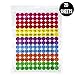 Boao 2800 Pcs Garage Sale Prices Stickers Yard Pricing Sticker Labels 3/4'' in Diameter Yard Sale Price Labels Preprinted Dollar Retail(Neon Pink, Yellow, Orange, Purple, Blue, Red, Green)