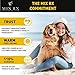 (2 Pack | 1000mg) Hemp Oil for Dogs Cats Pets, Organic Calming Dog Treats for Separation Anxiety Pain Relief - Natural Hemp Extract Stress Sleep Aid - Zero THC CBD Cannabidiol - Joint Hip Supplements