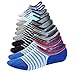 M&Z Men's Cotton No Show Ultimate Casual Anti-Slip Socks , 3 Pairs