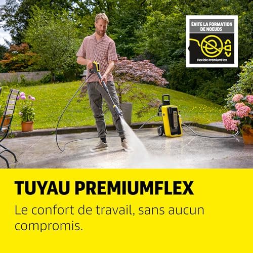 Nettoyeur Haute Pression K 7 Comfort Premium Connect, Pression Max. 180 Bar, débit : 600 l/h, Surface : 60 m²/h, Flexible Haute Pression, Enrouleur de Flexible, contrôle Via Application